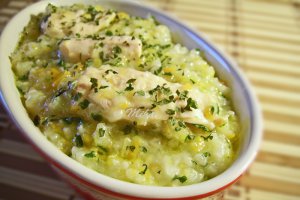 Pilaf cu carne si legume