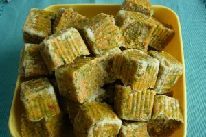 Cuburi concentrate de legume