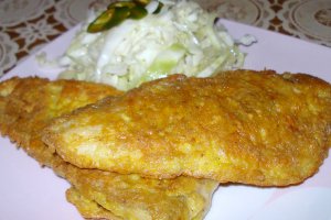 Salau in crusta de parmezan