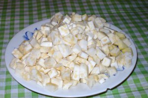 Pui cu crema de telina