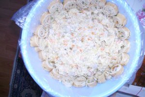 Salata boeuf (altfel ornata)