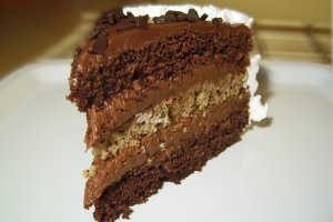 Tort cu ciocolata si nuca