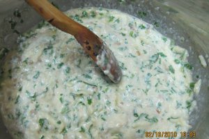 Chec cu ciuperci in foietaj