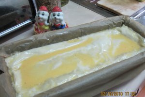 Chec cu ciuperci in foietaj