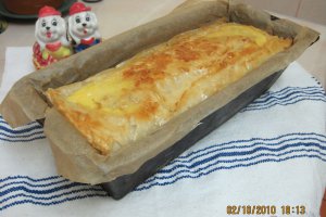 Chec cu ciuperci in foietaj