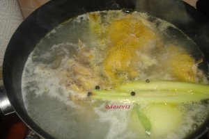 Ciorba de pui a la grec
