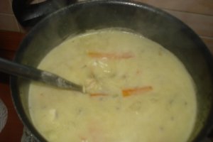 Ciorba de pui a la grec