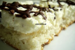Prajitura cu blat de cocos