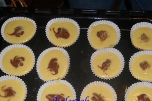 Muffins bicolore