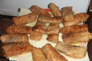 Clatite cu ciuperci in vin