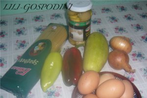 Budinca de paste cu legume