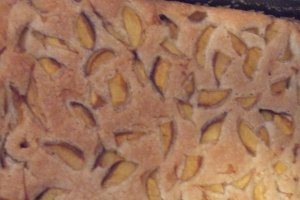 Tarta cu piersici