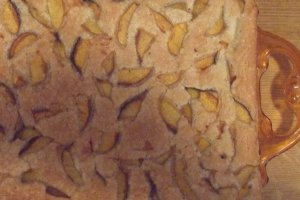 Tarta cu piersici