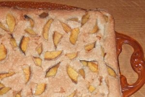 Tarta cu piersici
