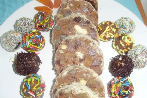 Salam de biscuiti reteta ( o alta varianta) si bombite vesele