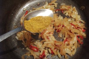 Miel-curry cu dovleac