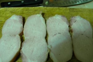 Zdrente de cartofi cu sos de smantana si carne