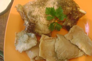 Pulpe de pui la microunde