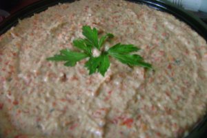 Salata de vinete cu ardei kapia