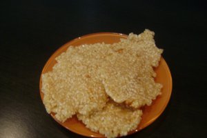Biscuiti cu ghimbir si susan