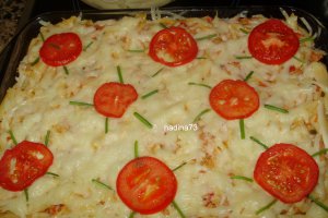 Paste fainoase cu carne la cuptor