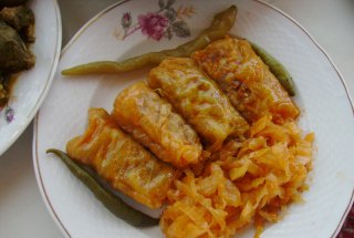 Sarmale cu varza acra si sorici