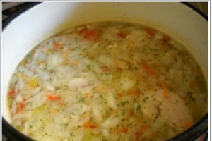 Supa de pui cu orez