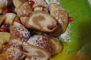 Cornulete alb-negru