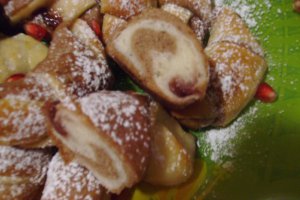 Cornulete alb-negru