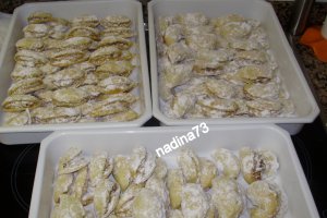 Cornulete fragede cu nuca