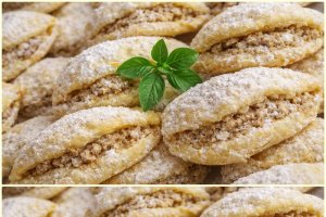Cornulete fragede cu nuca