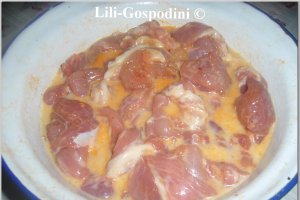 Snitele umplute picante cu piure de cartof