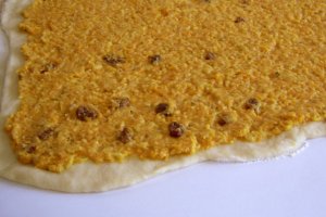 Pumpkin rolls