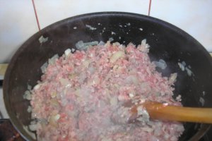 Lasagna cu carne si legume