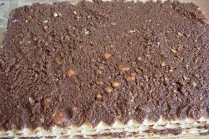 Desert prajitura cu foi de napolitane