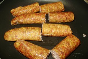 Carnat afumat fiert in vin cu piure de cartofi