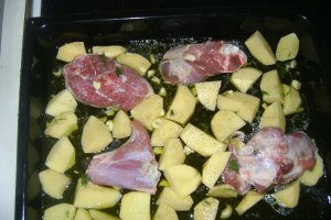 Friptura de miel la cuptor a la grec