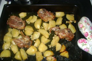 Friptura de miel la cuptor a la grec