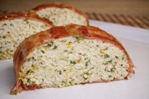 Aperitiv drob de pui in bacon