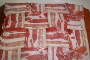 Aperitiv drob de pui in bacon