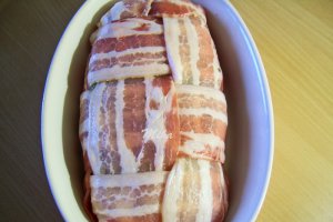 Aperitiv drob de pui in bacon