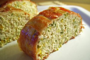Aperitiv drob de pui in bacon