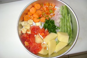 Ciorbica de legume cu carne de vita