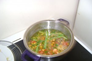 Ciorbica de legume cu carne de vita
