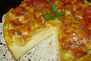 Tort de mere cu branza