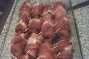 Rulouri din piept de pui cu jambon
