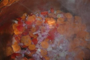 Mancare de cartofi cu carne de porc