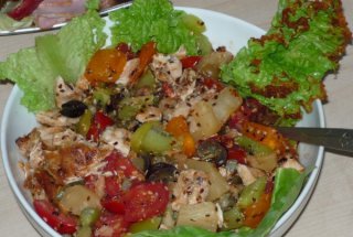 Salata exotica Siang