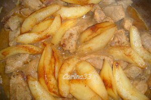 Mancare de pere cu carne