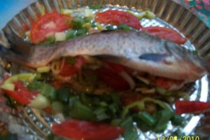 Peste umplut cu legume